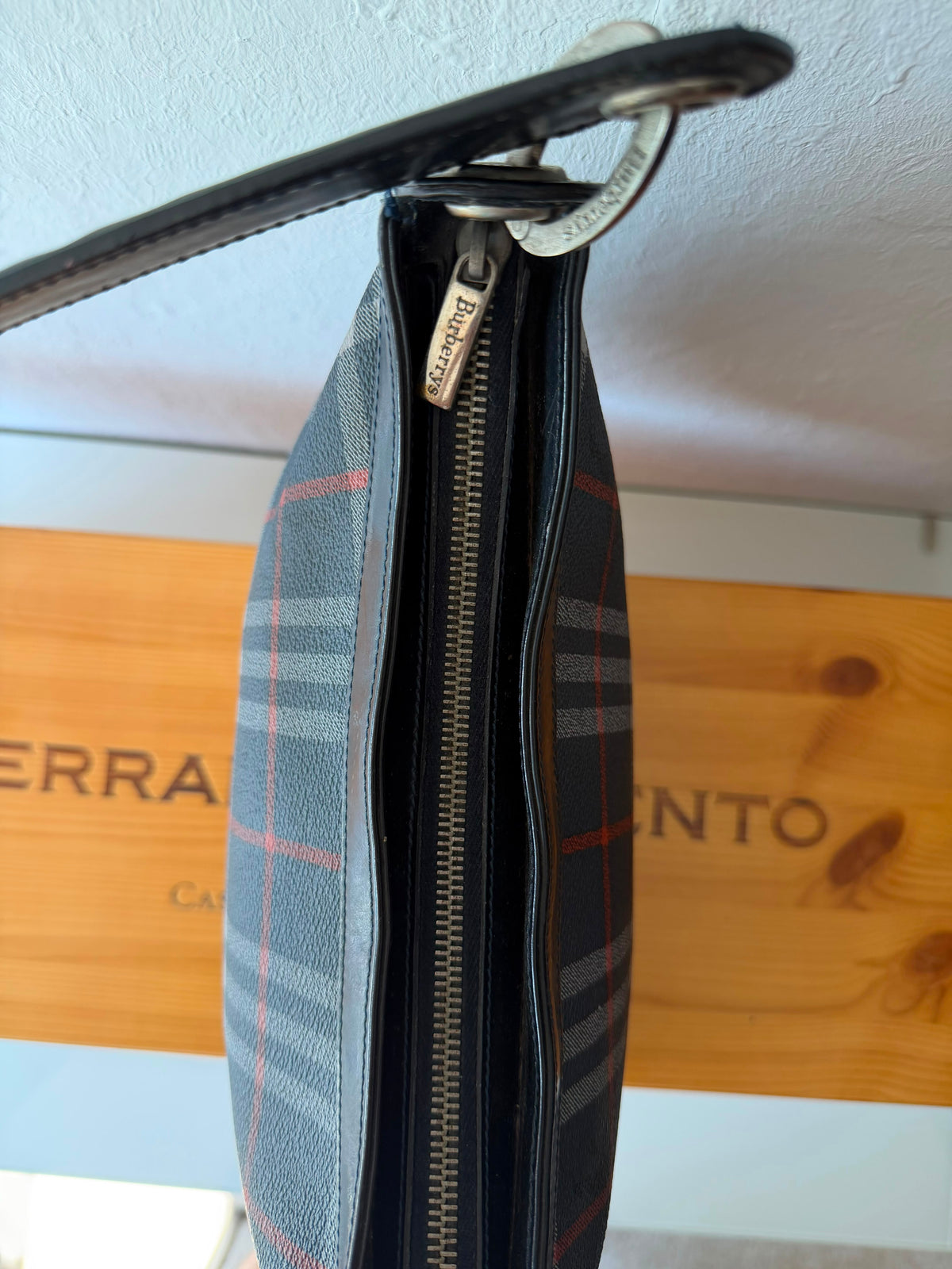Burberry Leder Handtasche