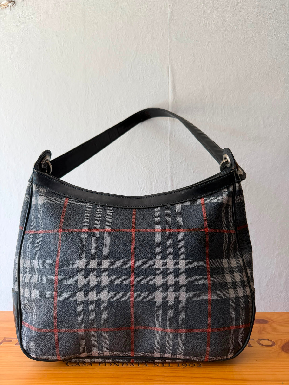 Burberry Leder Handtasche