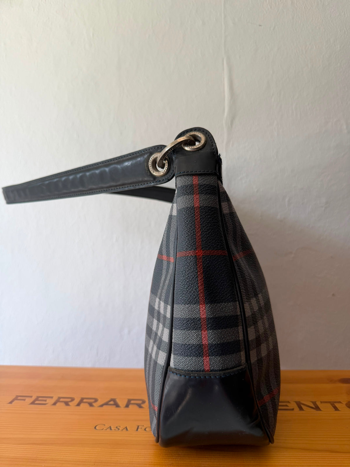 Burberry Leder Handtasche