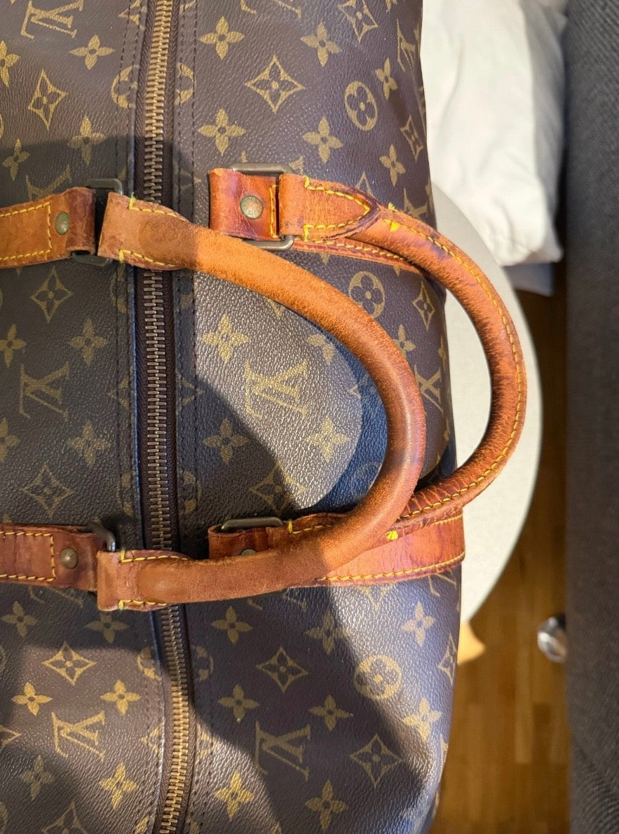 Louis Vuitton Monogram Canvas Keepall 55 Travel Bag