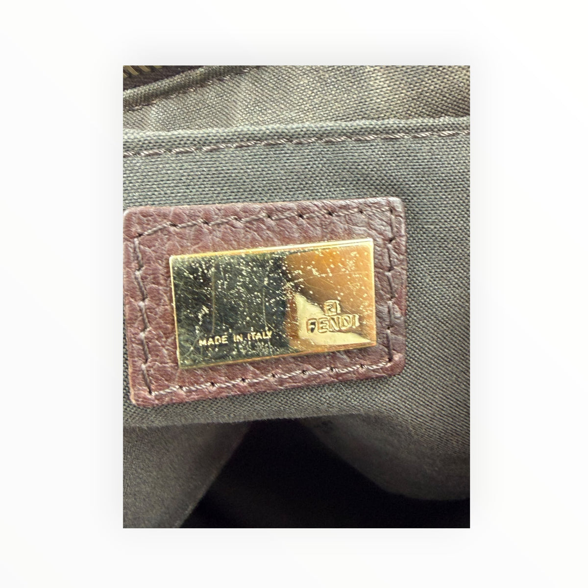 Fendi Segeltuch Handtasche