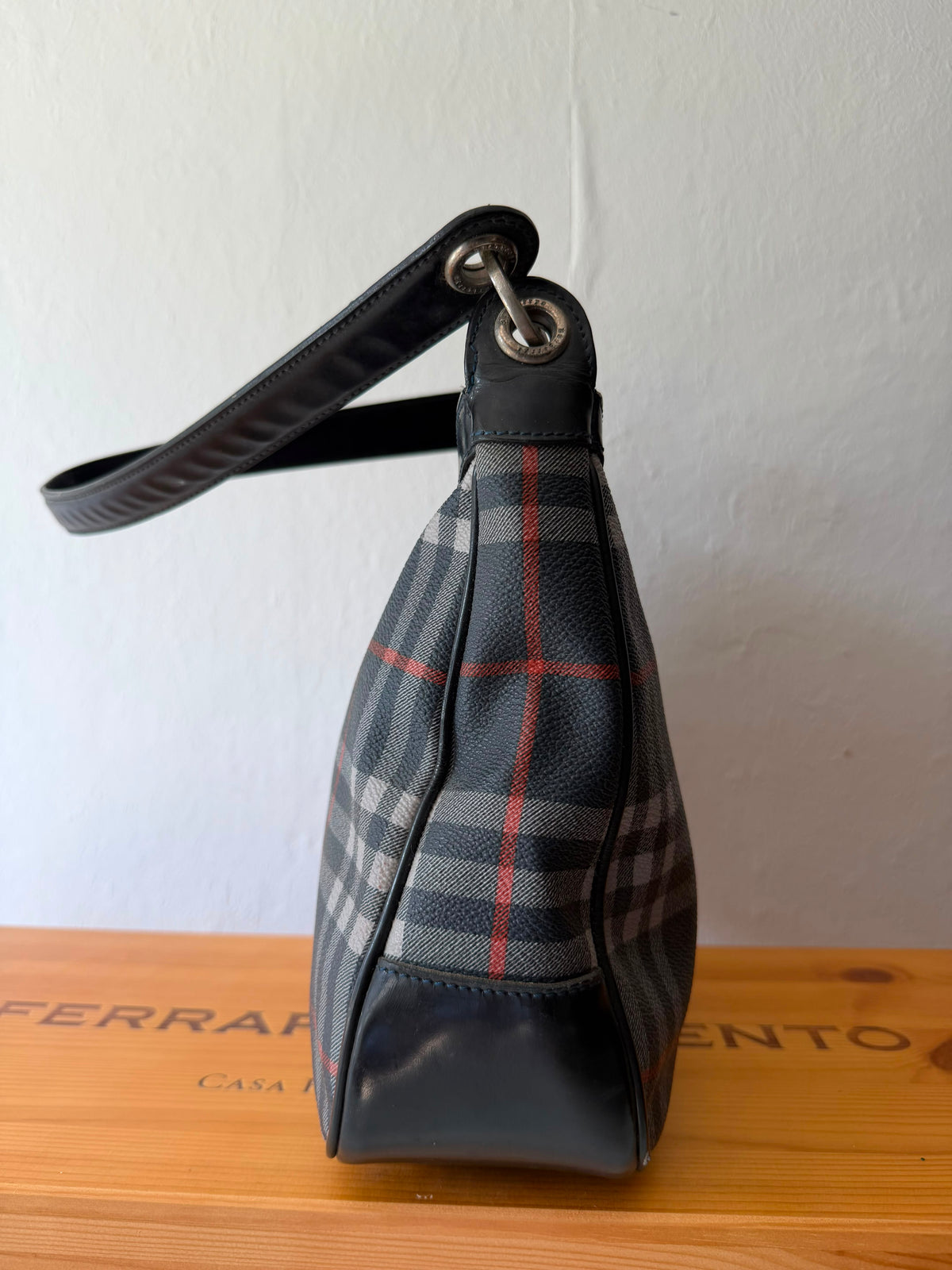 Burberry Leder Handtasche