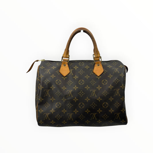 Louis Vuitton Monogram Canvas Speedy 30 Handbag