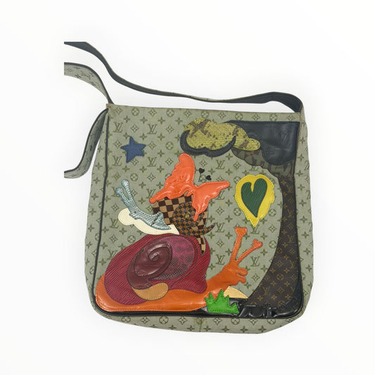 Louis Vuitton Mini Monogram Patchwork Conte de Fées Besace