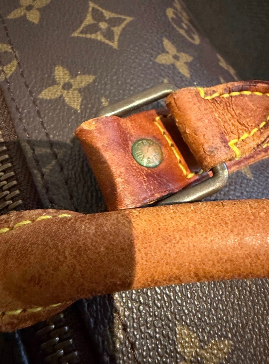 Louis Vuitton Monogram Canvas Keepall 55 Travel Bag